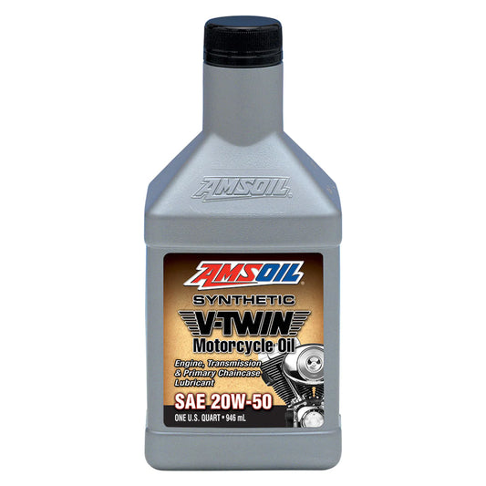 AMSOIL 20W50 SYNTHETIC V-TWIN MOTORCYCLE OIL AMSoil