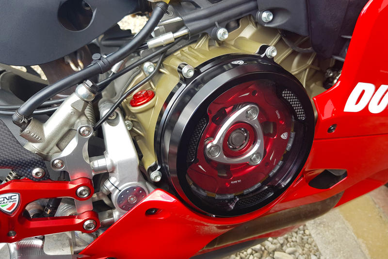 CNC Racing Ring pressure plate oil bath clutch For Ducati (Black) CNC Racing