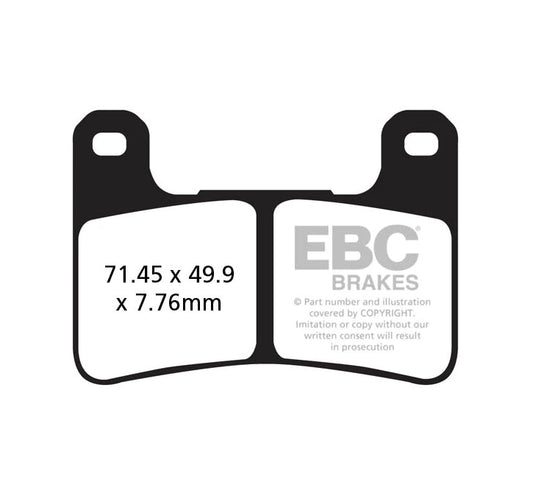 EBC Brake Pad - FA379HH ( Front ) EBC