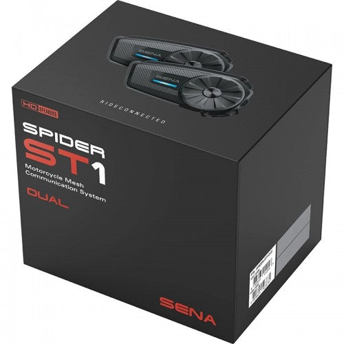 Sena Spider ST1 Mesh Communication System - Dual Pack SENA