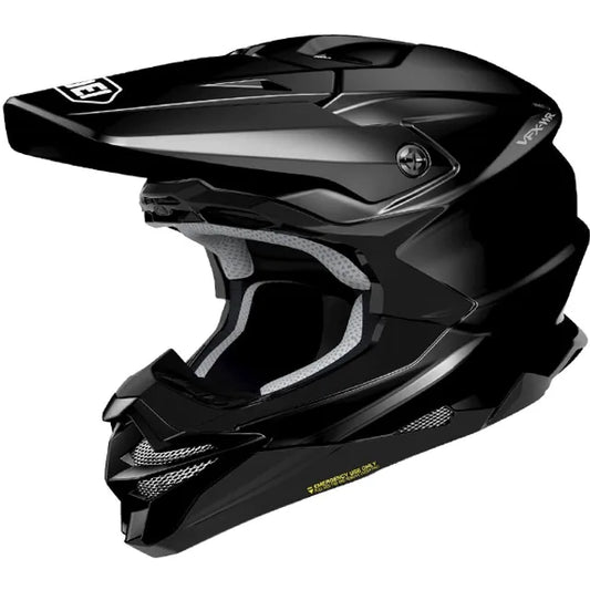 Shoei VFX-WR Motocross Helmet Black