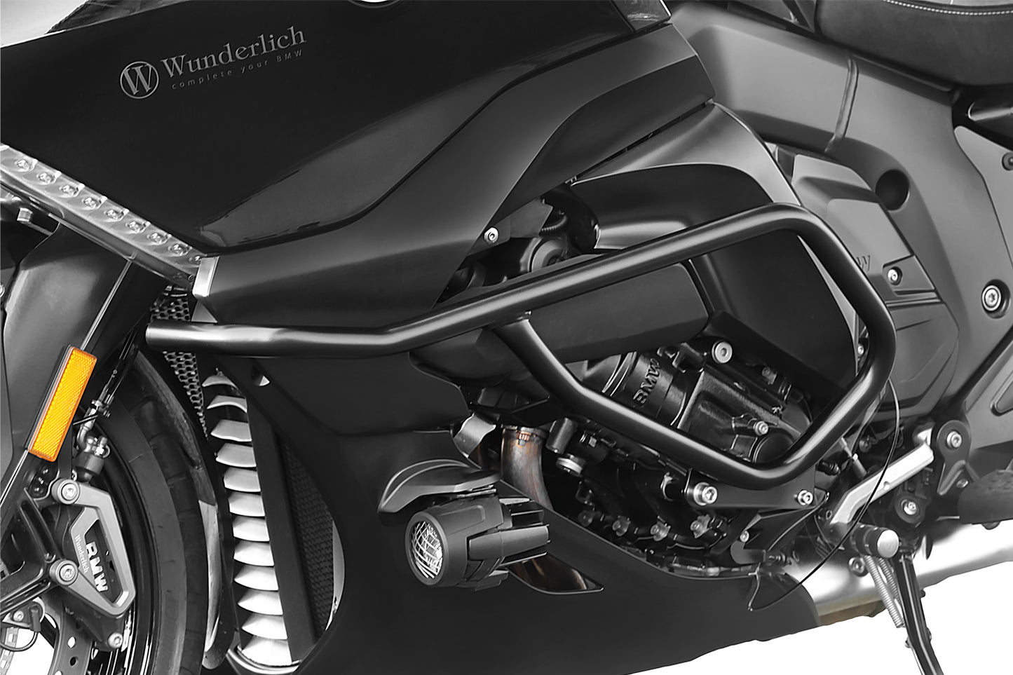 Wunderlich Engine Protection Bar Set For BMW K1600B / GT / GTL (Black)