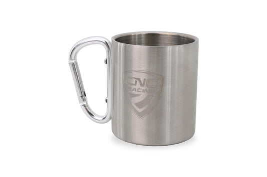 CNC Racing Steel Mug with carabiner handle CNC Racing