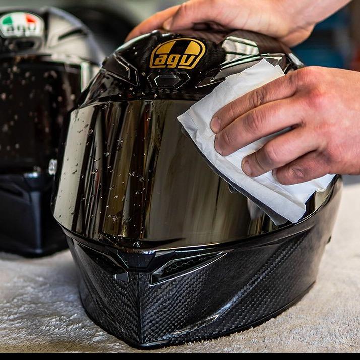 Dr.Wack Chemie Helmet Maintenance :- Visor & Helmet Cleaner (Pouches) Dr.Wack
