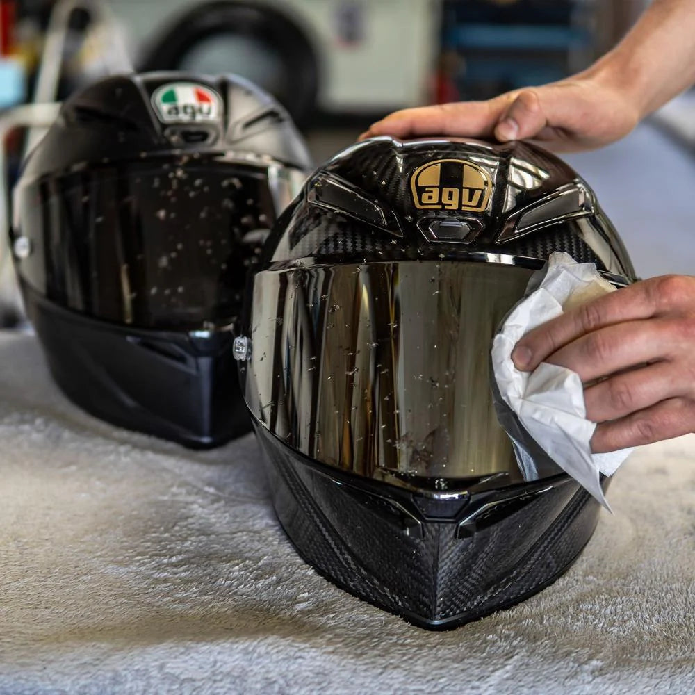 Dr.Wack Chemie Helmet Maintenance :- Visor & Helmet Cleaner (Pouches) Dr.Wack