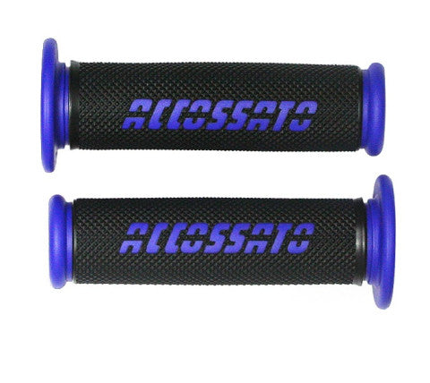 Accossato Racing Grips In Thermoplastic Rubber - Colors Available - (Not Drilled)