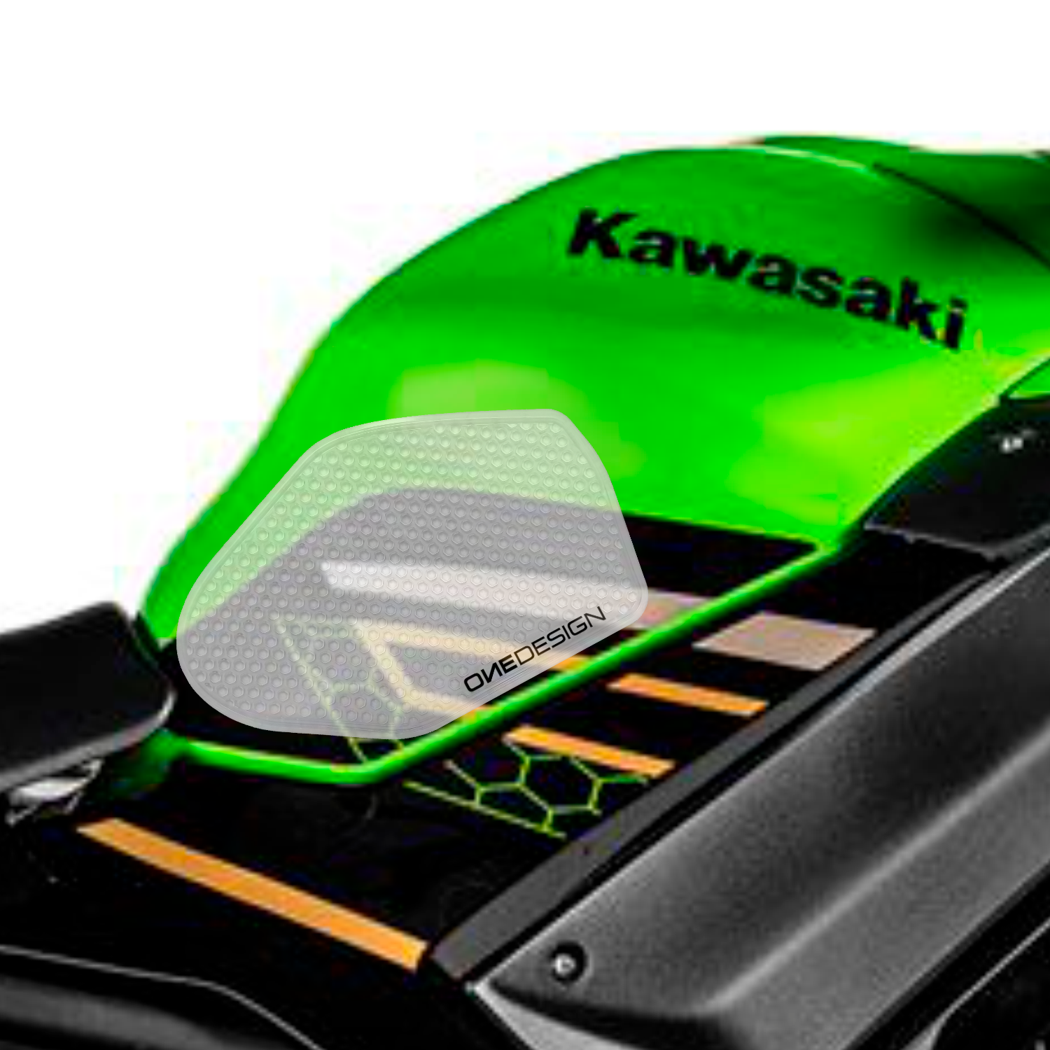 OneDesign Tank Grip For Kawasaki Ninja 650 (2017-2022) onedesign