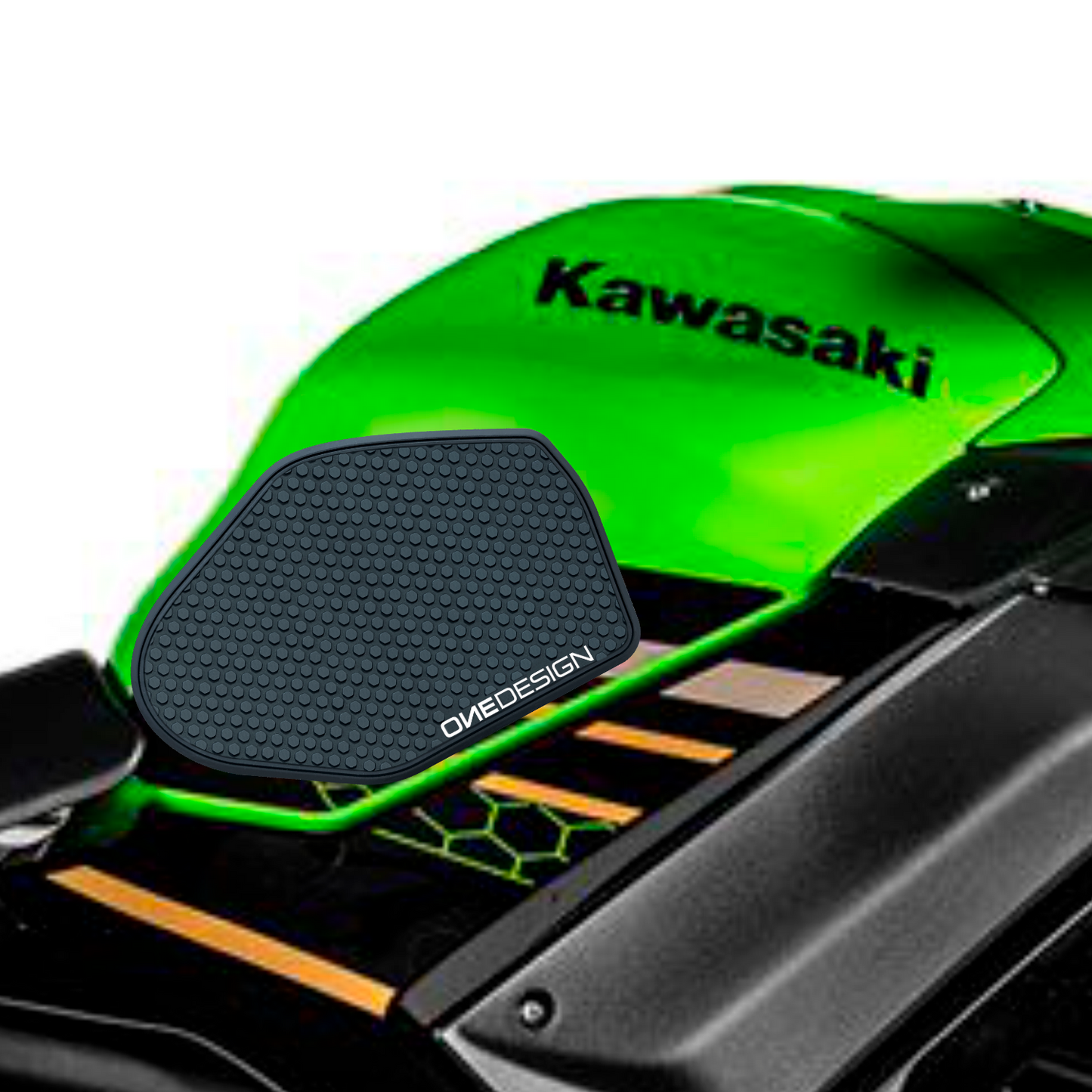 OneDesign Tank Grip For Kawasaki Ninja 650 (2017-2022)