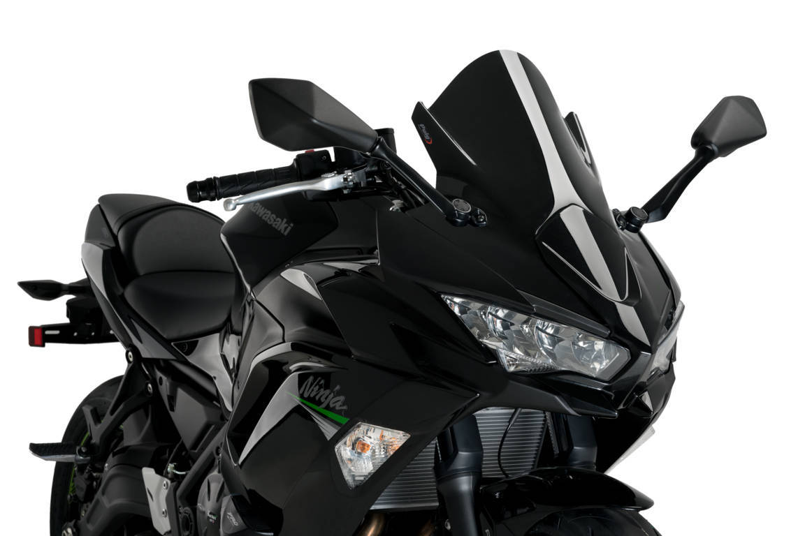 Puig Z-Racing Screen For Kawasaki Ninja 650 (2020) (Dark Smoke)