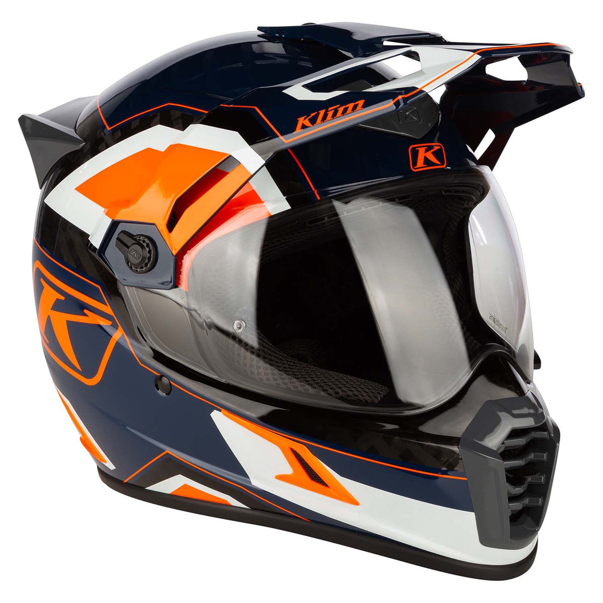 Klim Krios Pro Karbon Adventure Helmet (Orange)