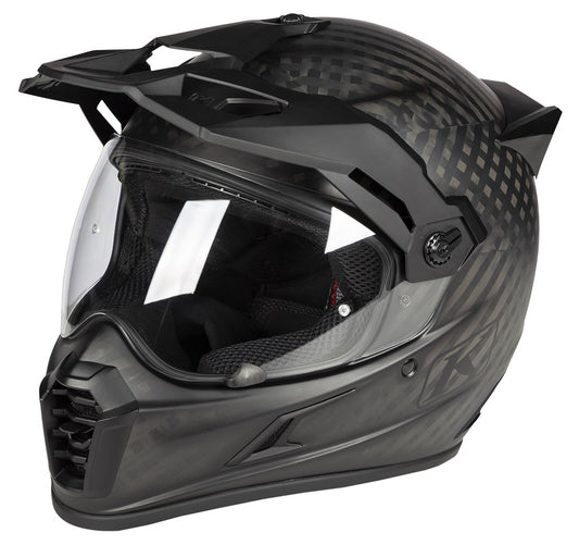 Klim Krios Pro Karbon Adventure Helmet (Matte Black)