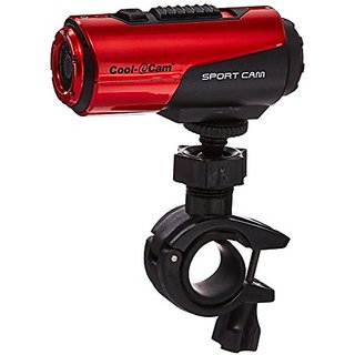 iON Cool-iCam S3000 Waterproof Action Camcorder with 720p HD Video (Red)