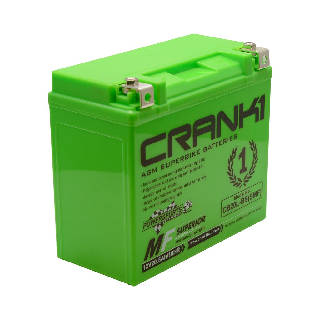 Crank1 CB20L-BS (SMF) Battery CRANK1
