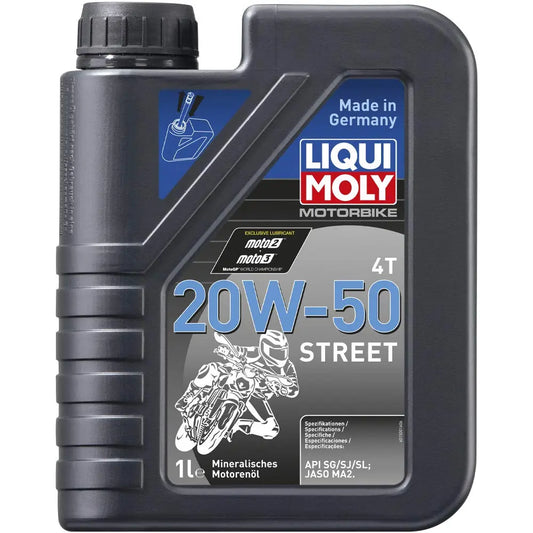 LIQUI MOLY 20W50 STREET 4T (1Ltr)