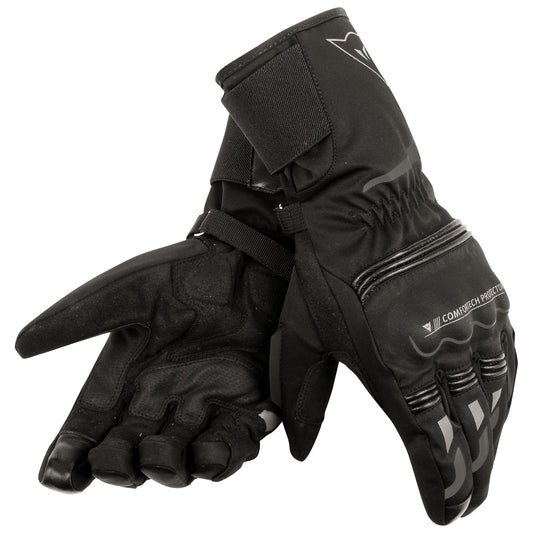Dainese Tempest Unisex D-Dry Long Gloves (Black)