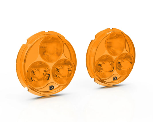 DENALI D3 Driving (Spot) Amber TriOptic™ Lens Kit