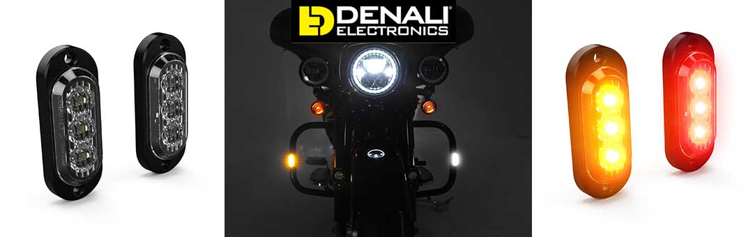 DENALI T3 Switchback LED Pods – Rear – Indicator/Brake Denali