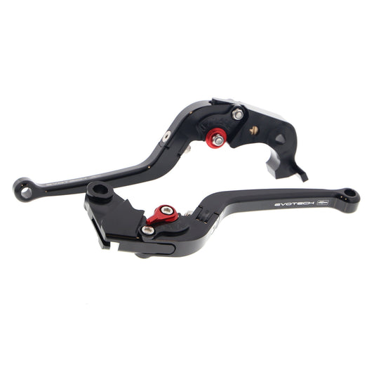 Evotech Performence Folding Clutch and Brake Lever set For Kawasaki ZX6R  (2019+)