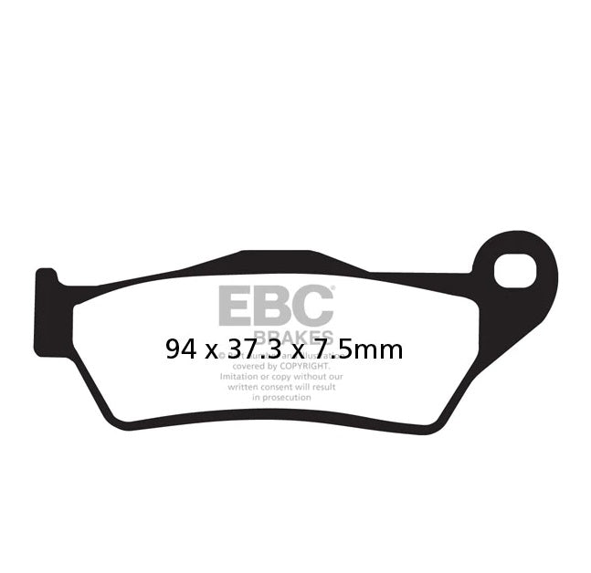 EBC Brake Pad - FA181HH ( Rear ) EBC