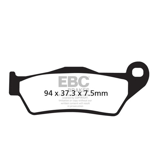 EBC Brake Pad - FA181HH ( Rear )