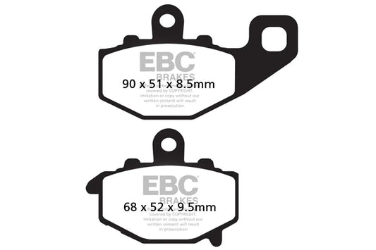 EBC Brake Pad - FA192HH ( Rear )