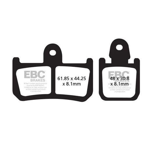 EBC Brake Pad - FA442/4HH EBC