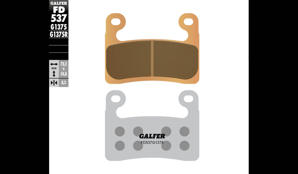 Galfer Brake Pads For BMW R1250 GS / GSA (2019) Galfer