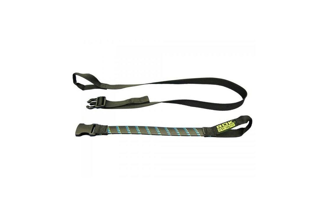 ROK STRAPS Adjustable Stretch Straps - 28 (Black) – Pathpavers