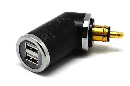 Clifftop DIN (HELLA) to USB Adaptor (Mini Angled) - 4.6A