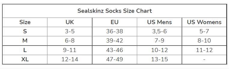 Sealskinz Waterproof Warm Weather Mid Length Socks Sealskinz