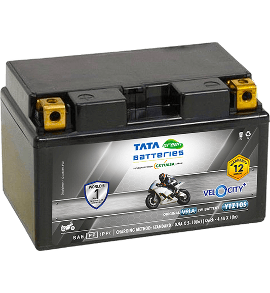 TATA Green Velocity Plus YTZ10S Battery