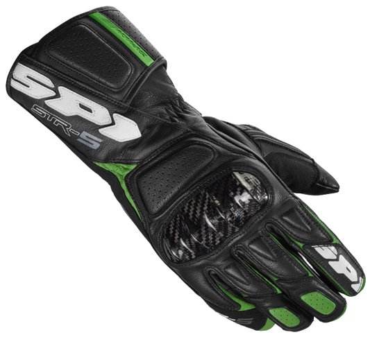 Spidi STR-5 Gloves (Black/Green)