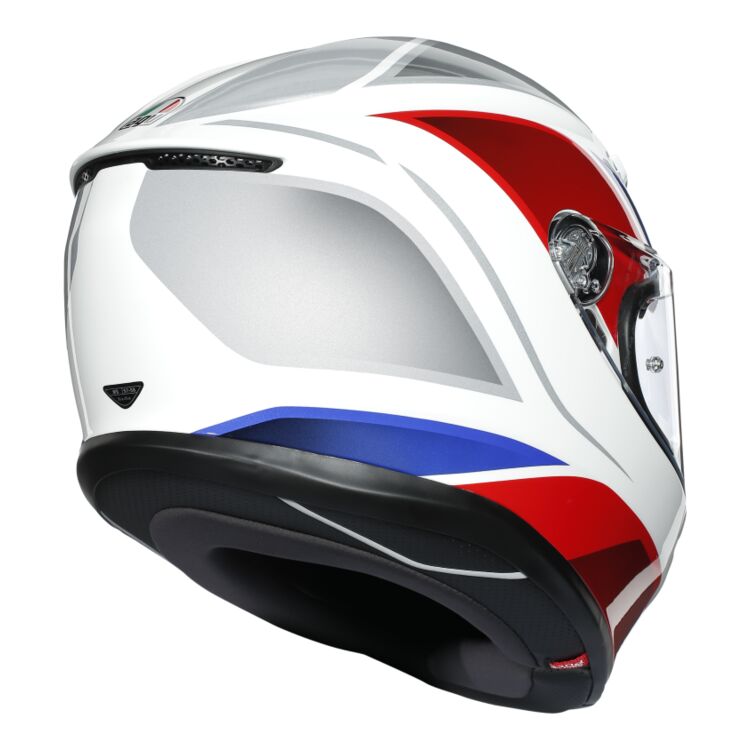 AGV K6 Hyphen Helmet (White/Red/Blue)
