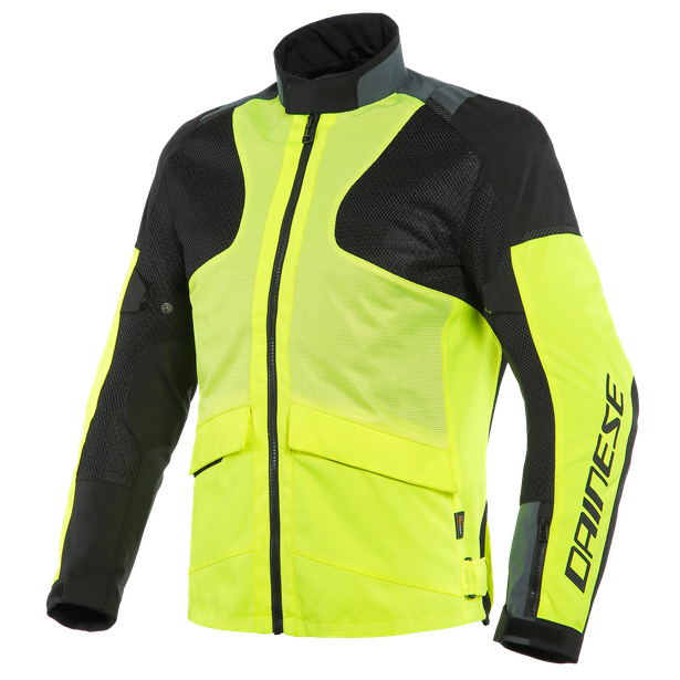 Dainese Air Tourer Textile Jacket (Yellow/Ebony/Black) Dainese