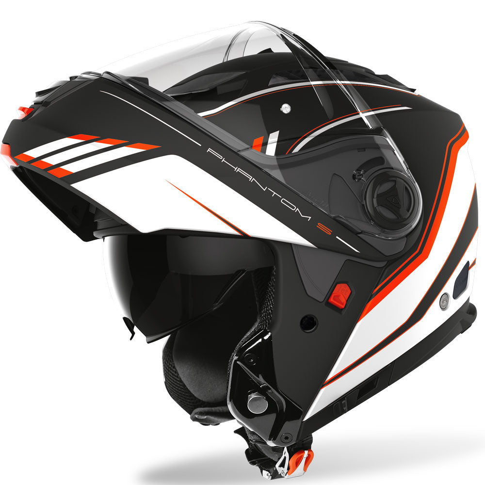 Airoh Phantom S Beat Modular Helmet (Orange Matt)