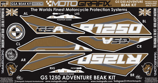Motografix Beak Paint Protector BMW R1250GS Adventure (2019-20) Motografix
