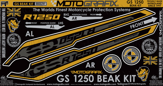 Motografix Beak Paint Protector For BMW R1250GS Exclusive (2018-20) Motografix