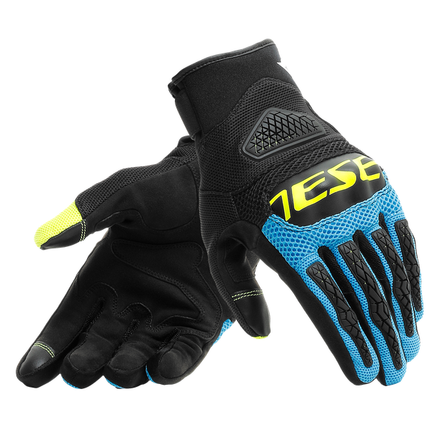 Dainese Bora Gloves (Black/Blue/Flou)