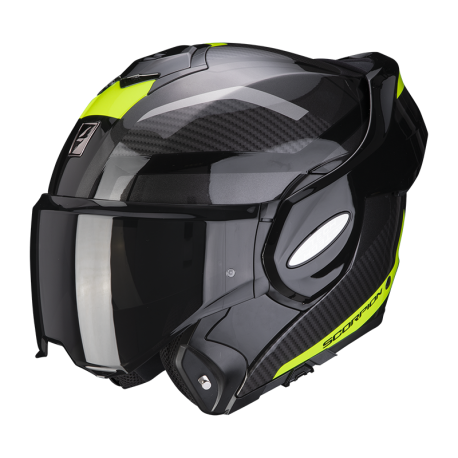 Scorpion Exo-Tech Trap Helmet (Black/Yellow/Fluo)