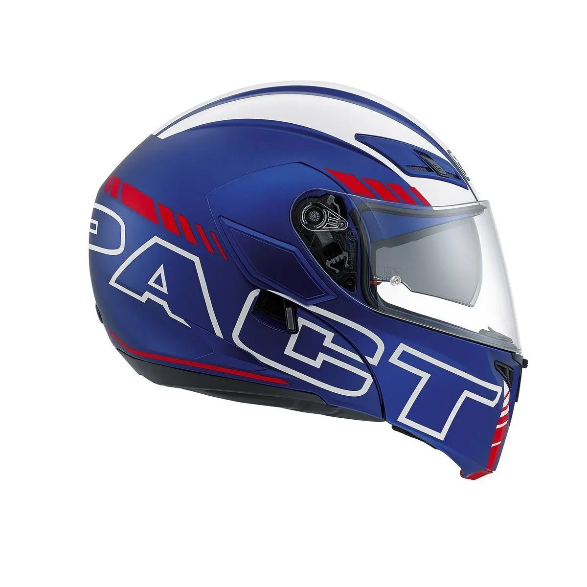 Helmets - AGV Compact ST Multi- Seattle Matt Helmet (Blue/Silver/Red)