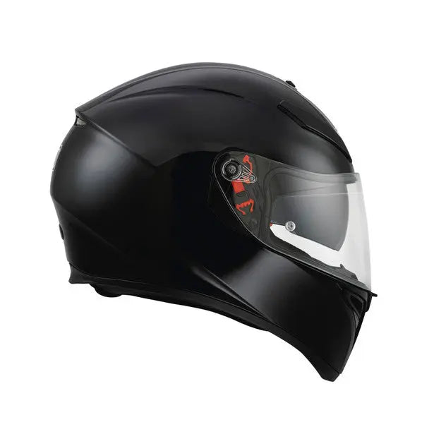 AGV K3SV Solid Black Helmet - Gloss