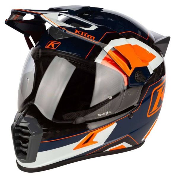 Klim Krios Pro Karbon Adventure Helmet (Orange)