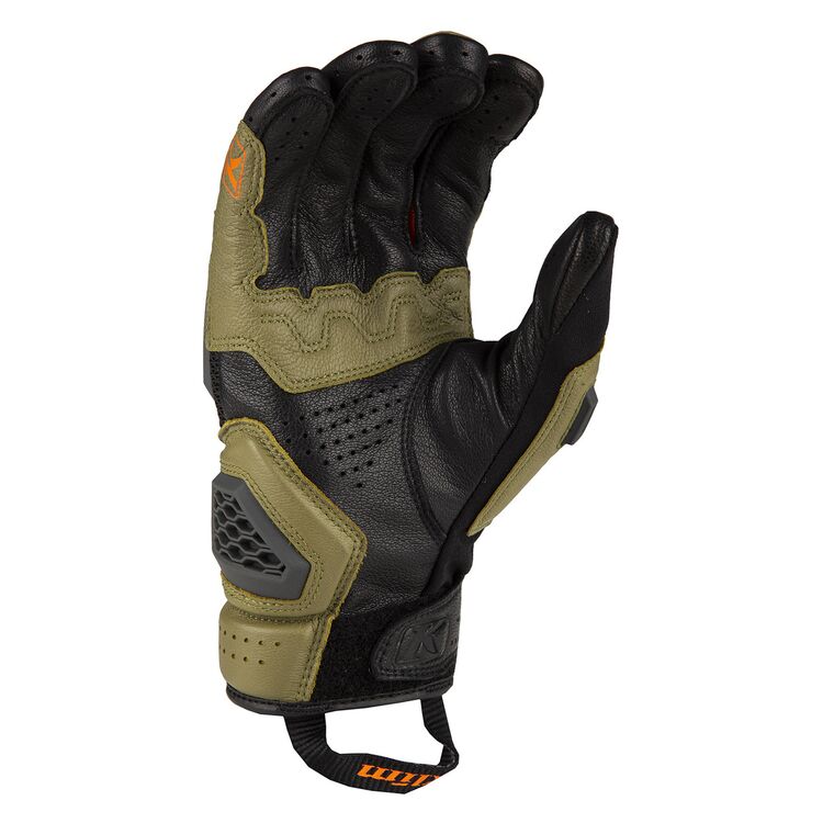 Klim Baja S4 Gloves (Sage Strike Orange)