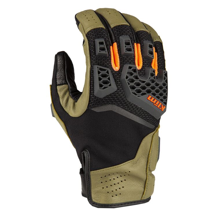 Klim Baja S4 Gloves (Sage Strike Orange)