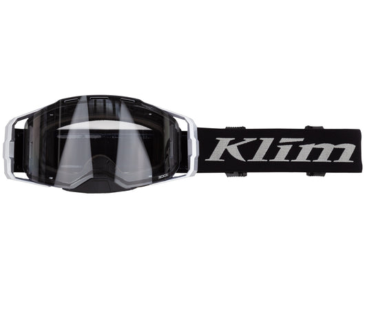 Klim Edge Off-Road Goggles - Focus Metallic Silver Clear Lens