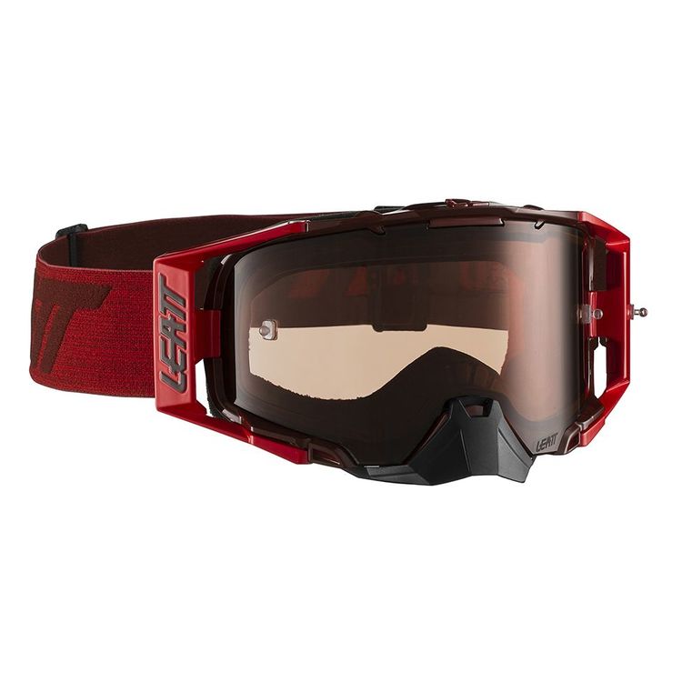 Leatt Velocity 6.5 Goggles (Ruby/Red Rose UC 32%)