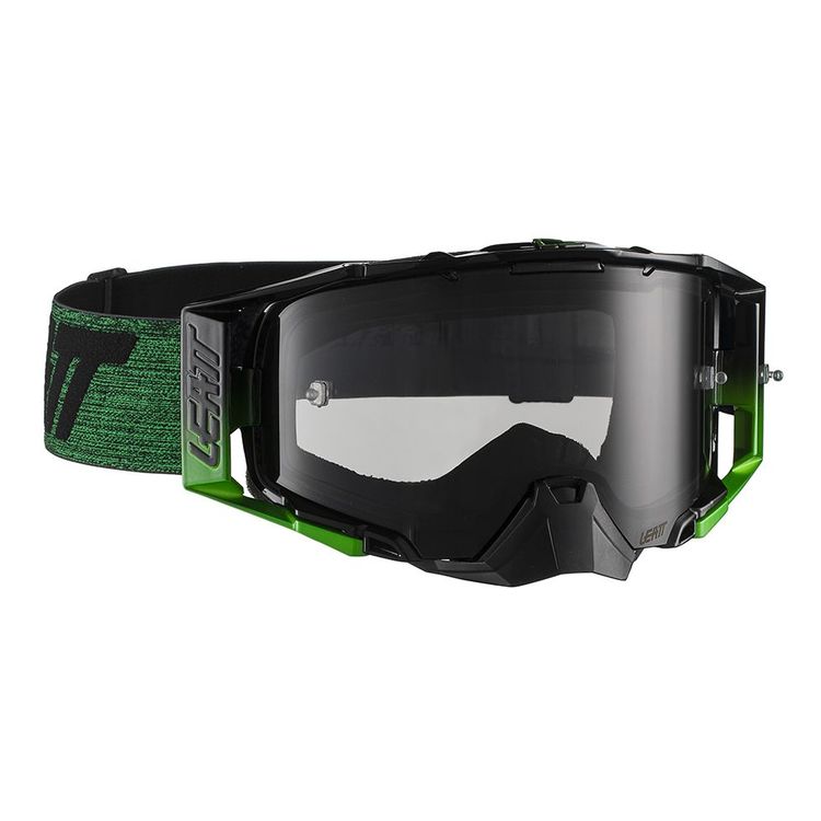 Leatt Velocity 6.5 Goggles (Black/Green Smoke 28%)