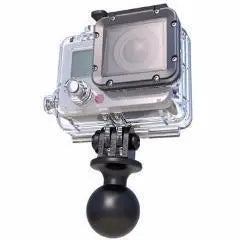 Mobile Mounts - RAM Mount Camera 1" Ball With Custom GoPro