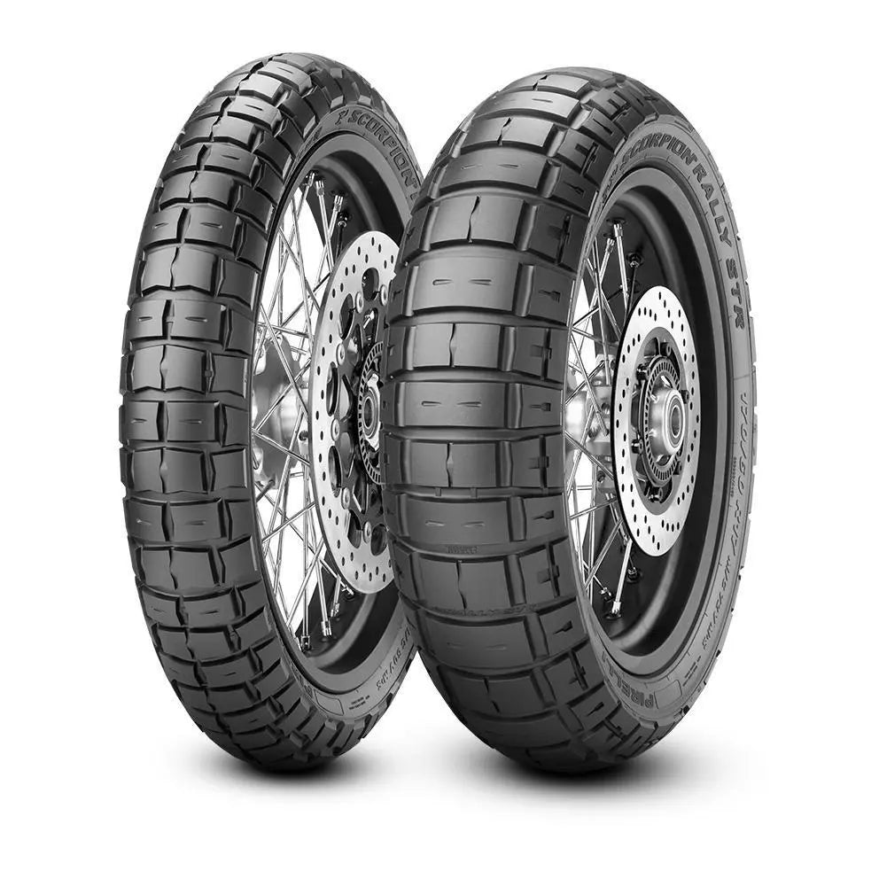 Betzeler Tyres | Motorcycle Tyres - Pirelli Scorpion Rally STR (Sizes Available- 110/70-R17, 120/70 R19 150/60 R17  & 170/60 R17)