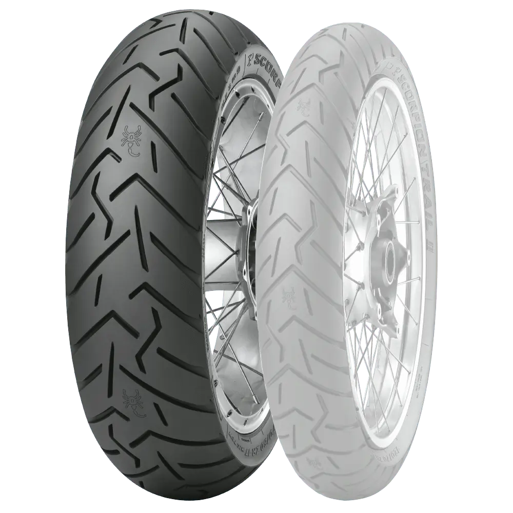Betzeler Tyres | Motorcycle Tyres - Pirelli Scorpion Trail II Tyre's (Sizes Available- 120/70 ZR17, 190/55 ZR17)